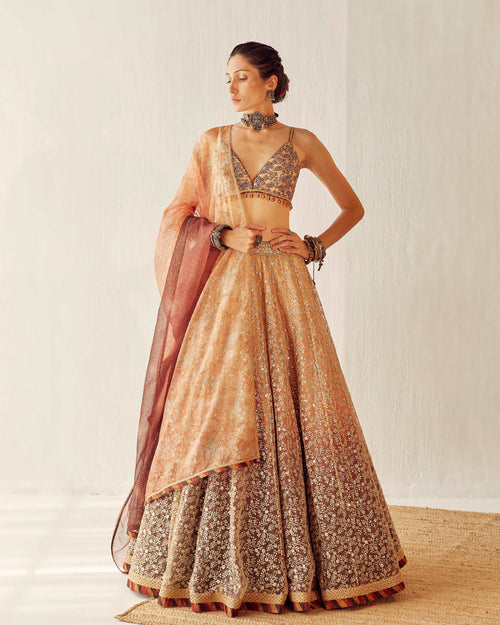 Autumn Gold Lehenga Set