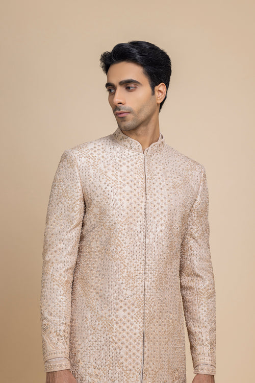 Blush Élan Sherwani