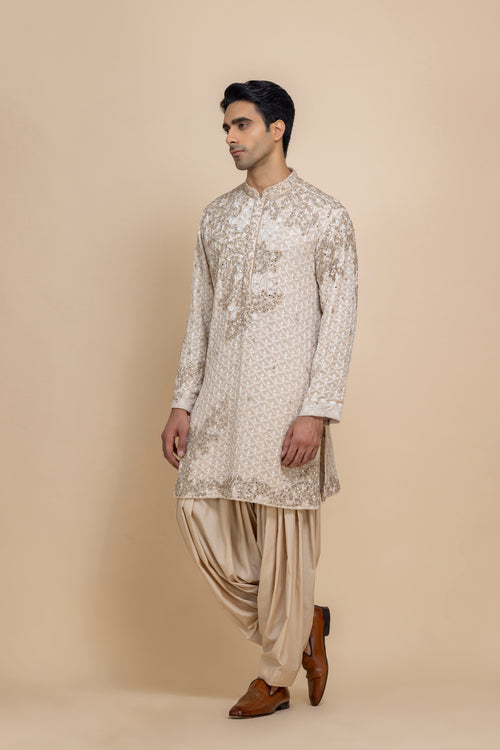 Ivory Éclat Kurta & Salwar set