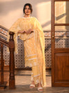 Gulnar Set Yellow Suvi Dupatta