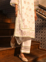 Banu Set White Elham Dupatta