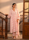 Kishi Set Pink Farrin Dupatta