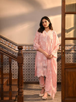 Giti Set Pink Kimia Dupatta