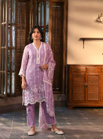 Nima Set Lavender Nima Dupatta