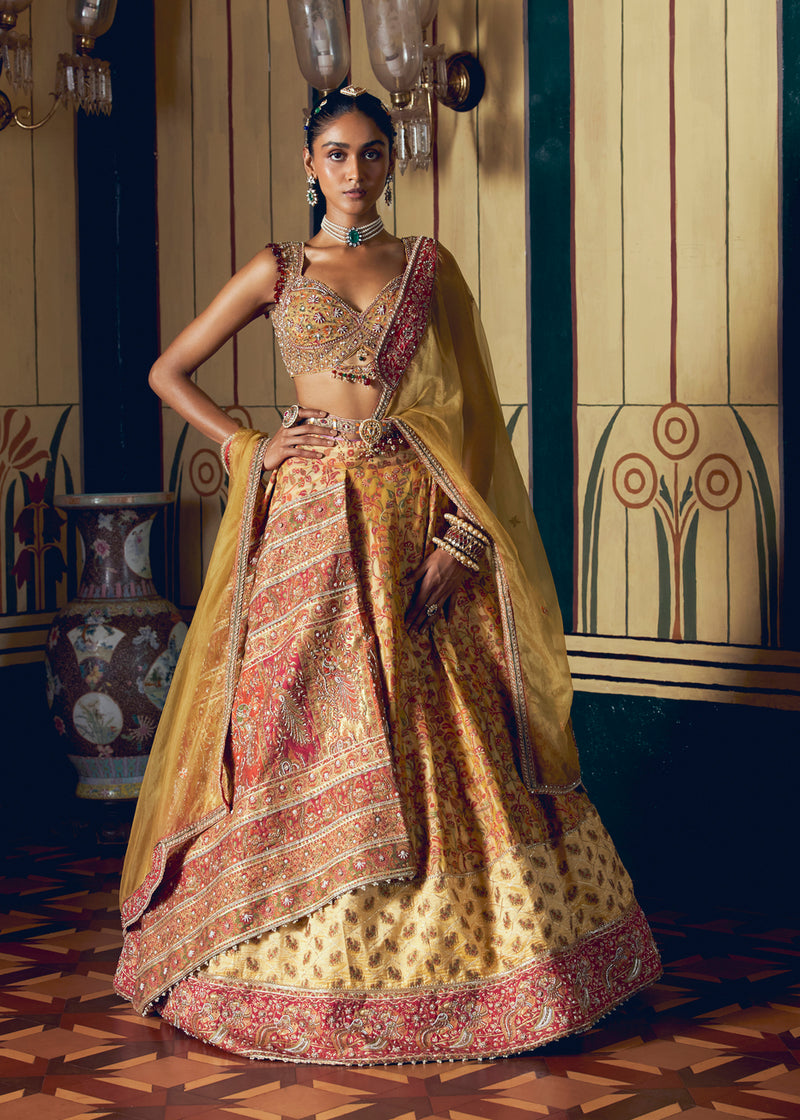 Classic Kalidar Lehenga Set