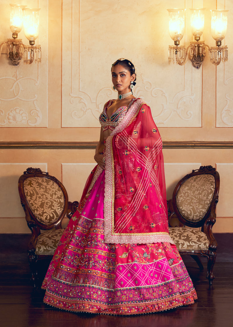 Classic Kalidar Lehenga Set