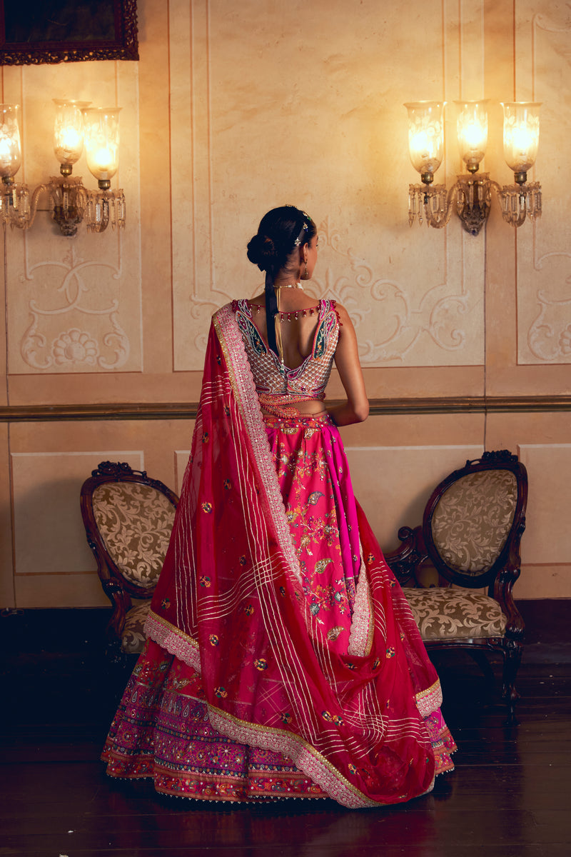 Classic Kalidar Lehenga Set