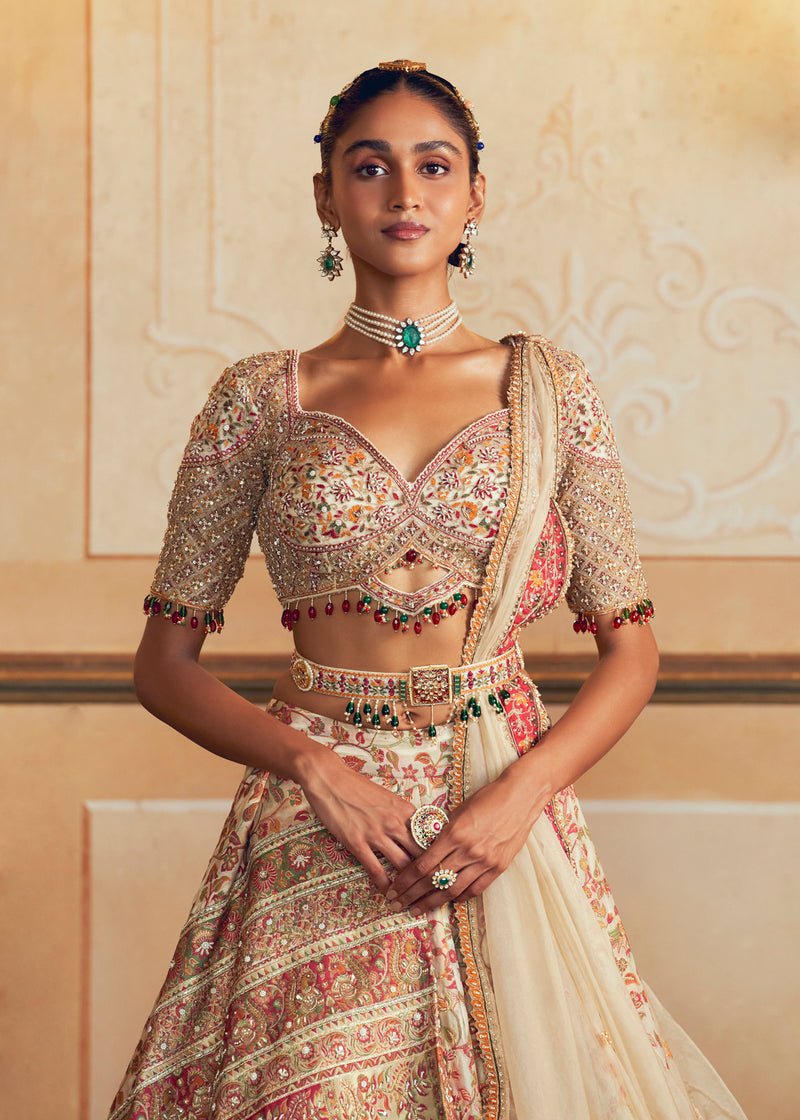 Classic Kalidar Lehenga Set