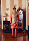 Banarasi Jamawar4 Men's Jacket Set