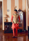 Banarasi Jamawar4 Men's Jacket Set