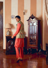 Banarasi Jamawar4 Men's Jacket Set