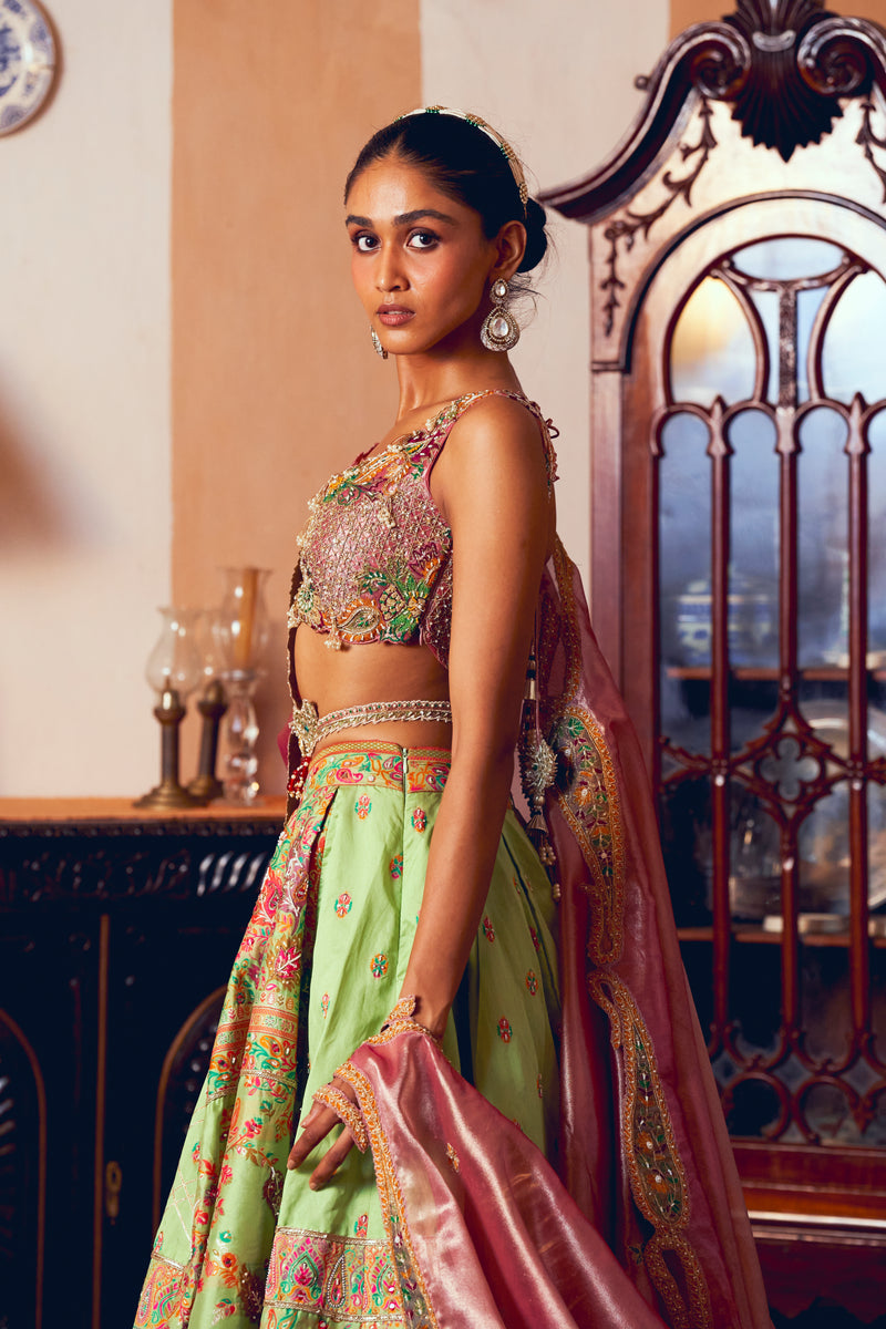 Classic Kalidar Lehenga Set