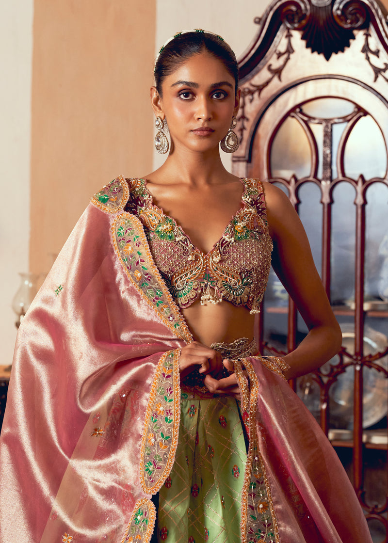 Classic Kalidar Lehenga Set