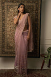 Lilac  Saree