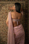 Lilac  Saree