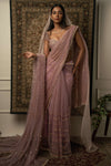 Lilac  Saree