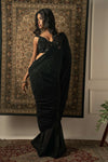 Black Iconic Saree