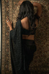 Black Iconic Saree