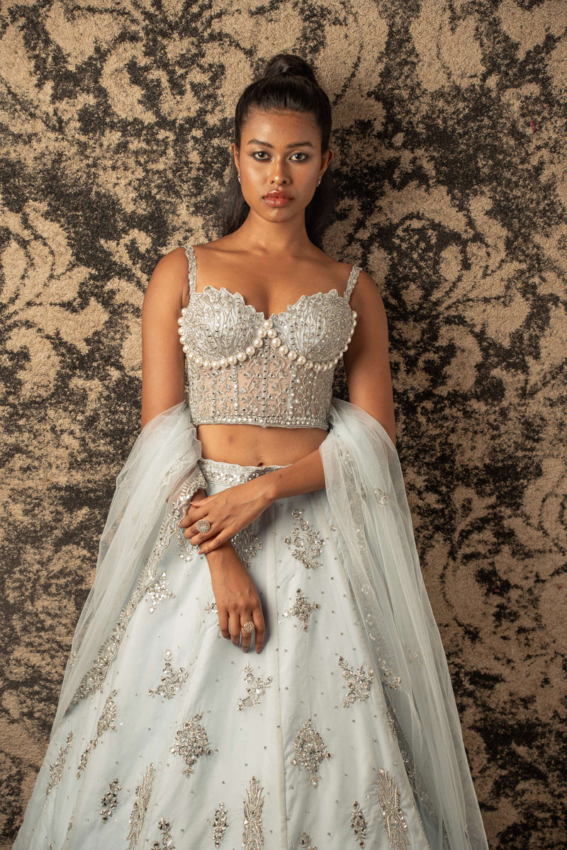 Starry Lehenga Set