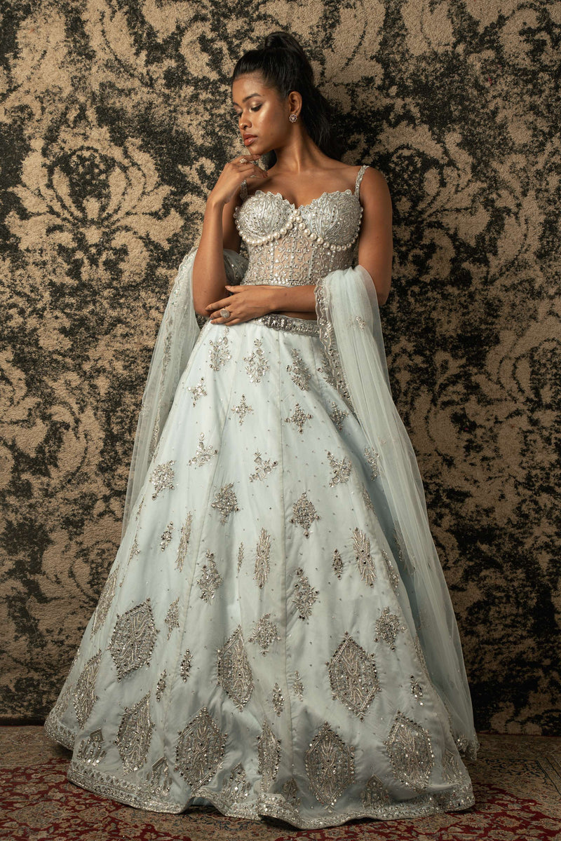 Starry Lehenga Set