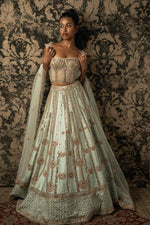 Mint Green Lehenga Set