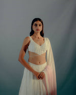 Skirt- organza-Blouse- net,-Dupatta- soft organza