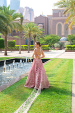 Victoria rose Pink Lehenga set