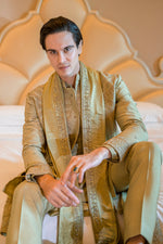 Olive Olender Sherwani Set