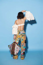 aztec fringe pant