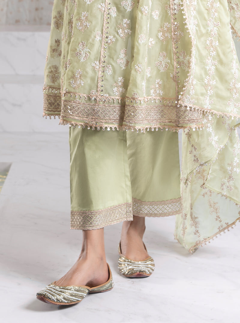 Iktara anarkali with Iktara Pants