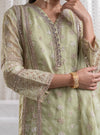 Green Ilahi Kurta with ilahi pants