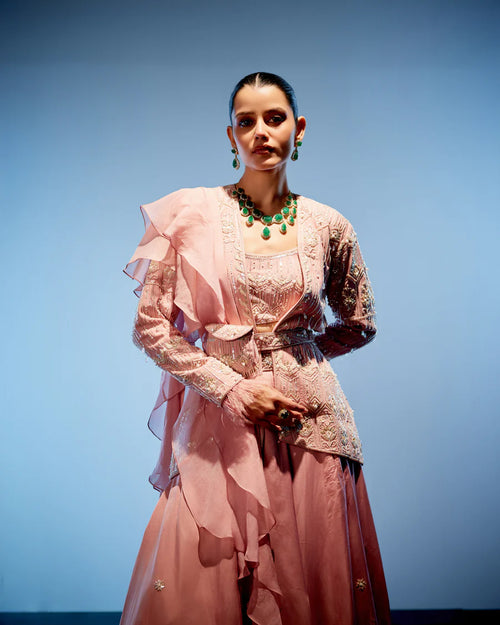 ROSE JACKET LEHENGA SET