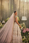 Esme Pink Bridal Lehenga