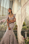 Lavender Fishcut Lehenga