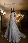 Sienna Silver Lehenga