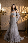 Sienna Silver Lehenga