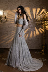 Sienna Silver Lehenga