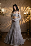 Sienna Silver Lehenga
