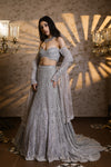 Sienna Silver Lehenga
