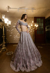 Purple Amethyst Lehenga