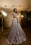 Purple Amethyst Lehenga