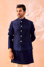 Majestic Floral Nehru Jacket Set