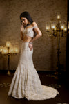 Ivory Fishcut Lehenga