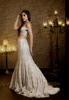 Ivory Fishcut Lehenga