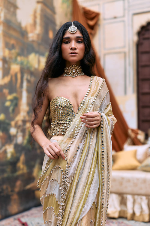 Kanakjyoti Saree Set