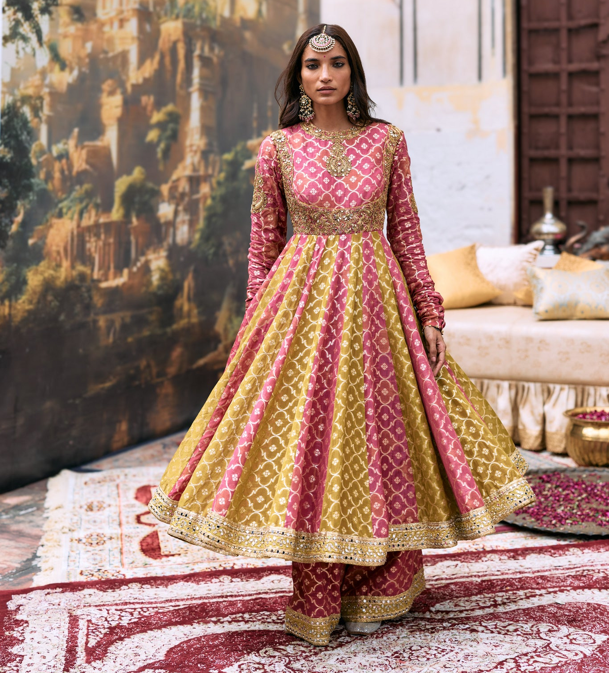 Georgette Anarkali suit