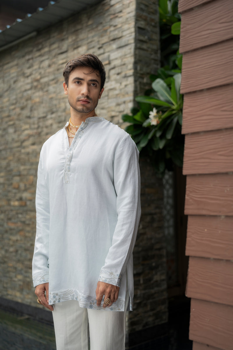 Arctic Bloom Kurta Set