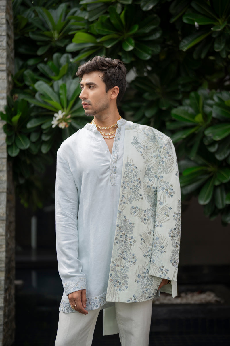 Arctic Bloom Kurta Set