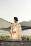 Ivory Pearl Sherwani