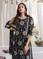 Black Jugni Kurta with Jugni Pants